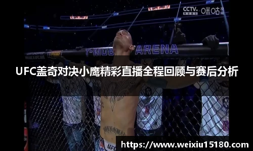 bwin必赢UFC盖奇对决小鹰精彩直播全程回顾与赛后分析